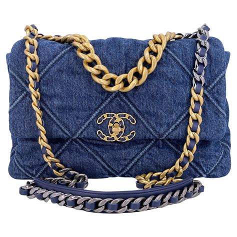 chanel 19 denim price|chanel 19 purses.